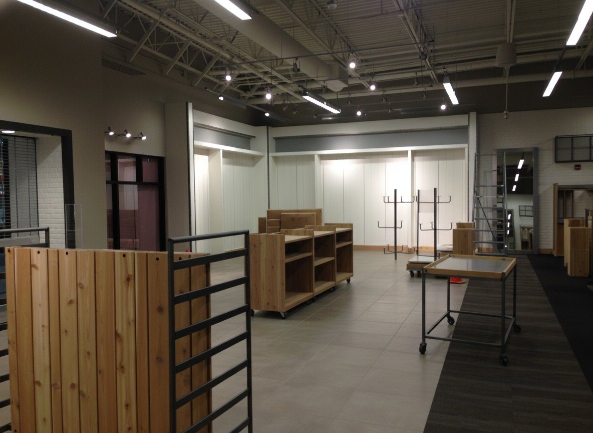 DSW storefront glazing, Ithaca, NY